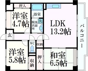 リヴィエール芦屋の物件間取画像